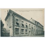 12 - Ecole Primaire Supérieure de Jeunes Filles d'Angers. Vue extérieure de l'Ecole.