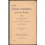 Chants Populaires pour les Écoles : 2e Série