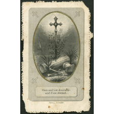 Image religieuse. Dieu seul est désirable : seul il est éternel...