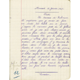 Cahier de dictées et grammaire. 