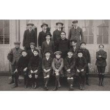 Le Tréport - Ecole confessionnelle de garçons - 1920. 