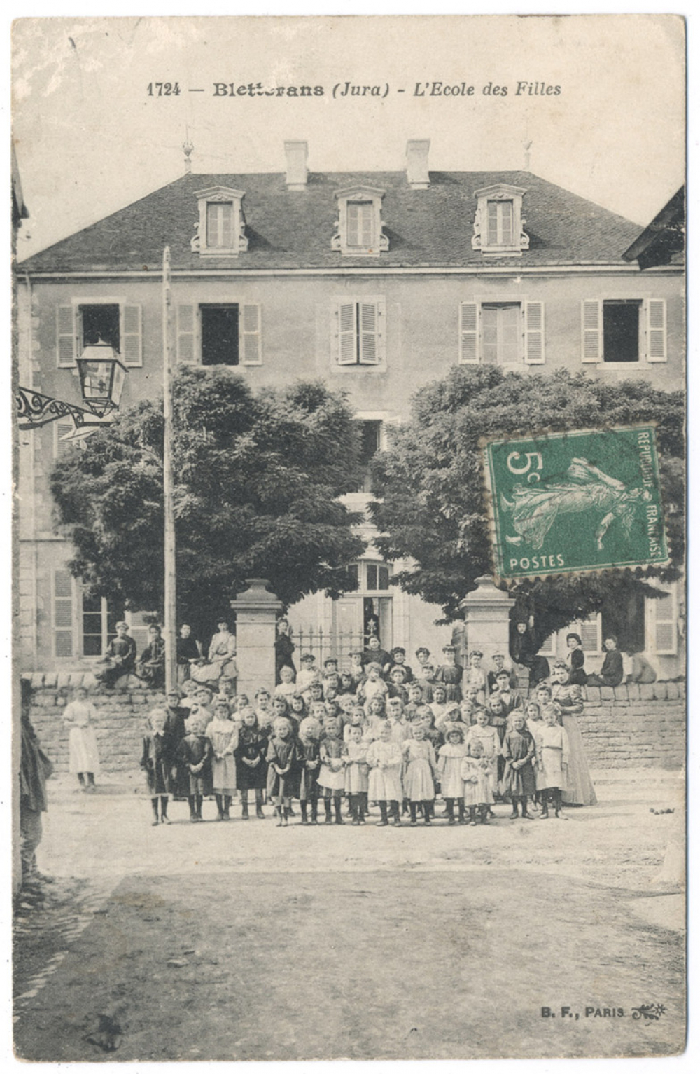 1724 - Bletterans (Jura) - L'Ecole des Filles.