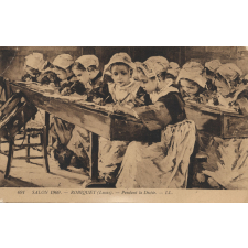 691 - Salon 1909 - Robiquet (Lucas) - Pendant la Dictée.