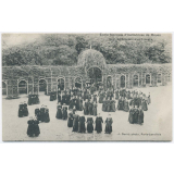 Ecole Normale d'Institutrices de Rouen - Cour de Récréation et Tonnelle.