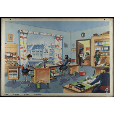 Tableau de vocabulaire. Au bureau. Circulation en ville.