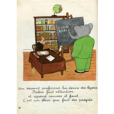 Babar et la vieille dame.