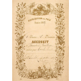 Ex-praemio . Distribution des prix. Année 1887.