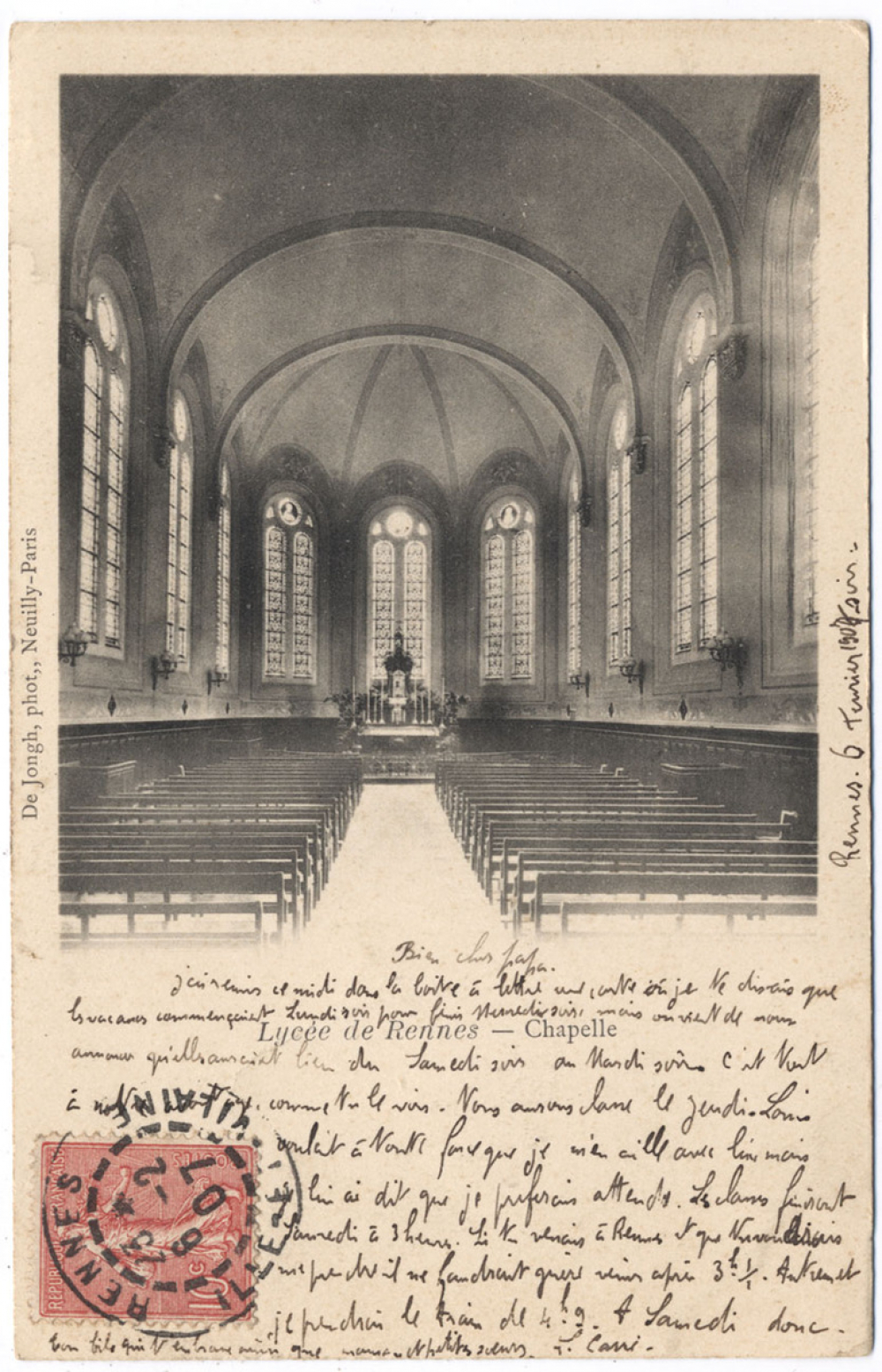 Lycée de Rennes - Chapelle.