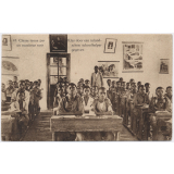45 - Classe tenue par un moniteur noir - Klas door een inlandschen schoolhelper gegeven.