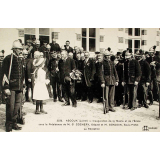 2030 - Ascoux (Loiret) - Inauguration de la Mairie et de l'Ecole sous la Présidence de M. G. Cochery, Député et M. Gondoin, Sous-Préfet - La Réception.