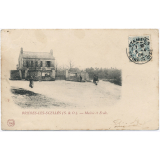 Brières-les-Scellés (S. & O.) - Mairie et Ecole.