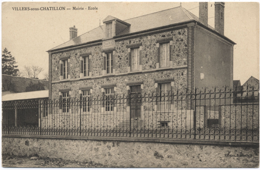 Villers-sous-Châtillon - Mairie-Ecole.