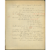 Cahier de musique. 