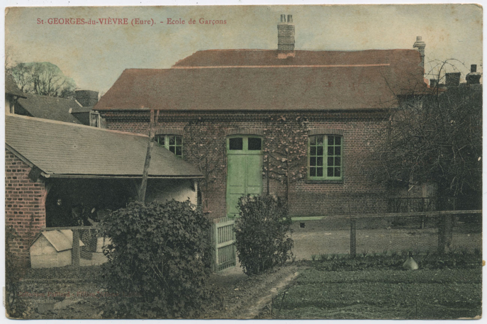Saint-Georges-du-Vièvre (Eure) - Ecole de Garçons.