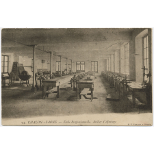 94 - Chalon-sur-Saône - Ecole Professionnelle. Atelier d'Ajustage.