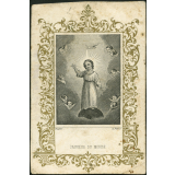 Image religieuse. Sauveur du monde.