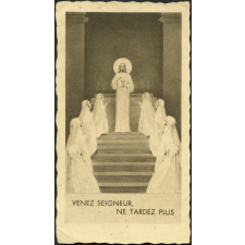Image religieuse. Venez Seigneur, ne tardez plus.