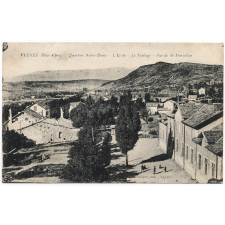 Veynes (Htes-Alpes) - Quartier Notre-Dame - L'Ecole - Le Foulage - Vue de St-Marcellin.