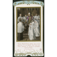 Image religieuse. Venez Esprit-Saint, faites que je ne cherche, ni ne désire rien hors de vous .