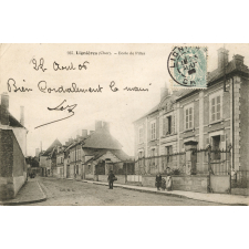 935 - Lignières (Cher) - Ecole de Filles.