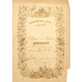 Ex-praemio . Distribution des prix. Année 1887.