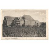 Schlettstadt - Neues staatl. Lehrerinnen-Seminar - Gesamtansicht - (Architekt: E. Weth, Schlettstadt) - Seitenansicht mit Direktorhaus.