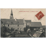 Sceaux (M.-&-L.) - La Mairie et l'Ecole.