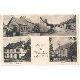 Souvenir de Wittersheim (Bas-Rhin) - Ecoles de filles - Ecole de Garçons - Eglise.