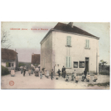 Géruge (Jura) - Ecole et Mairie.