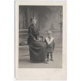 Mère et fils.