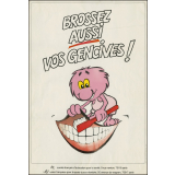 Brossez aussi vos gencives.