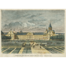 Extérieur de l'Ecole de Cluny (Saône-et-Loire).