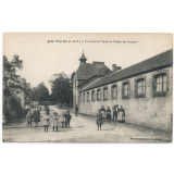 4535 - Pipriac (I.-&-V.) - La route de Maure et l'Ecole des Garçons.