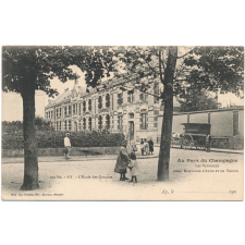 Au Pays du Champagne - Les Vignobles de la Montagne d'Avize et de Vertus - 109 bis - Ay - L'Ecole des Garçons.