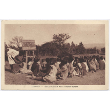 Lessouto - Ecole de plein air à Thabana-Morena.