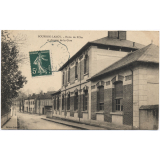 Bourbon-Lancy - Ecole de Filles et Avenue de la Gare.