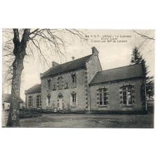 854 - Abzac - Le Couvent - Ecole Libre fondée par Mlle de Liniers.