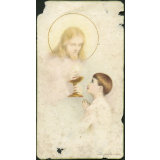 Image religieuse. Souvenir de première communion .
