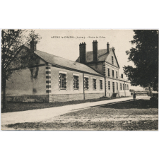 Autry-le-Châtel (Loiret) - Ecole de Filles.