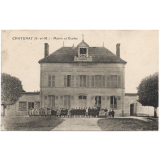 Chatenay (S.-&-M.) - Mairie et Ecoles.