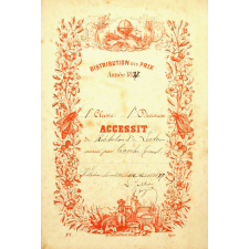 Ex-praemio . Distribution des prix. Année 1886.