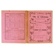 Cahier de français : Dictées.