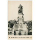 84 - Rouen - Statue de Saint Jean-Baptiste de la Salle.