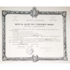 Brevet de Capacité pour l'Enseignement Primaire (Instituteurs-Brevet Elémentaire).
