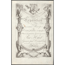 Exposition des vrais Principes de l'Ecriture française et anglaise, mis à la portée des Jeunes personnes, par Huet. Dédiés aux Instituteurs.