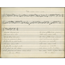 Cahier de musique.