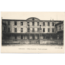 Libourne - Collège de garçons - Façade principale.