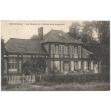 Bouville - La Mairie et l'Ecole des Garçons.