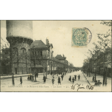 111 - Saint-Denis - Le Boulevard Félix-Faure - Les Ecoles.
