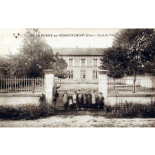 109 - La Borne par Henrichemont (Cher) - Ecole de Filles.
